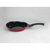 Bordain Alüminyum Kızartma Tavası 24 cm Kırmızı D-BOR24FR - 1