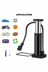 Bisiklet Pompa Lastik Hava Şişirme Pompası Araba Motor Bisiklet Top Bot Şişirme Pompa Uç HEDİYELİ - 7