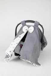 Babyhola Ortopedik Puset Minderi ve Puset Örtüsü 2023 - 6