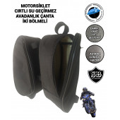 MOTORSİKLET SU GEÇİRMEZ YAN AVADANLIK ÇANTALARI - 1