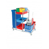 ECRİN - Krom Kat Temizlik Arabası - 1