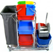 ECRİN - Krom Kat Temizlik Arabası - 2