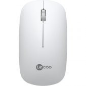 Lecoo WS214 1200 Dpı 4 Tuşlu Sessiz Kablosuz Mouse Beyaz - 1