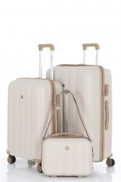 Polipropilen 3'lü Valiz Seti Büyük & Orta & Makyaj V305 thumbnail 1