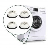 Aletçantam Çamaşır Bulaşık Makine Buzdolabı Kaydırmaz Vantuz Ayağı Titreşim Sarsıntı Önleyici Yükseltici Ayak Seti - 3