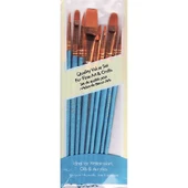 Keep Smile 10lu Taklon Artists Fırça Seti - 1