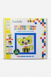 19 I Çocuk Ahşap Çerçeveli Seramik Mozaik Set 20x20 cm - 2