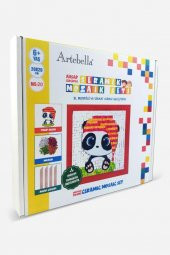 20 I Çocuk Ahşap Çerçeveli Seramik Mozaik Set 20x20 cm - 1