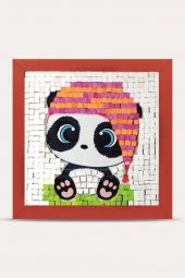 20 I Çocuk Ahşap Çerçeveli Seramik Mozaik Set 20x20 cm - 5