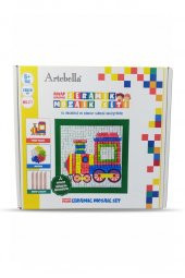 21 I Çocuk Ahşap Çerçeveli Seramik Mozaik Set 20x20 cm - 2