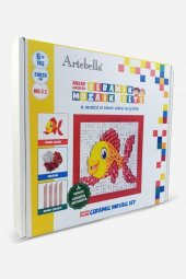 22 I Çocuk Ahşap Çerçeveli Seramik Mozaik Set 20x20 cm - 1