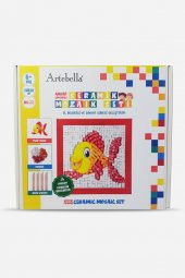 22 I Çocuk Ahşap Çerçeveli Seramik Mozaik Set 20x20 cm - 2