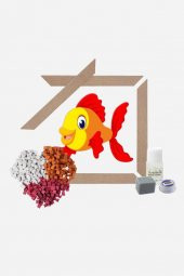 22 I Çocuk Ahşap Çerçeveli Seramik Mozaik Set 20x20 cm - 4