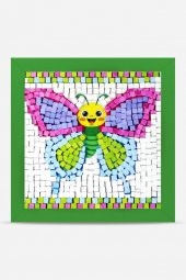 23 I Çocuk Ahşap Çerçeveli Seramik Mozaik Set 20x20 cm - 5