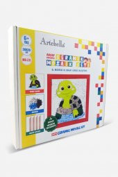 28 I Çocuk Ahşap Çerçeveli Seramik Mozaik Set 20x20 cm - 1