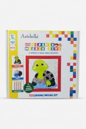 28 I Çocuk Ahşap Çerçeveli Seramik Mozaik Set 20x20 cm - 2