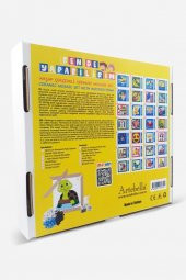 28 I Çocuk Ahşap Çerçeveli Seramik Mozaik Set 20x20 cm - 3