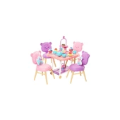 HMM65 My First Barbie - İlk Barbie Bebeğim Çay Partisi Oyun Seti - 3