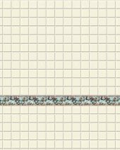 Çiçekli Banyo Duvar Fayansı Karton 1/100 3 Adet - 1