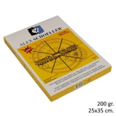 Alex Schoeller Teknik Resim Kağıdı 200 gr. 25x35 cm. 100lü Paket - 1