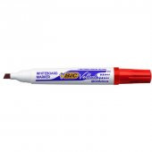 Bic Velleda 1751 Kesik Uç Beyaz Tahta Kalemi Kırmızı - 1