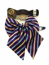 Doglife Köpekler İçin Papyon Mor Çizgili Kuyruklu 12 cm - 1