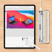 Coofbe Taşınabilir Şarjlı Apple Pencil Kalem Şarj Kutusu Apple Pencil 1-2. Nesil Şarjlı Kalem Kutusu - 3