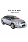 Ön Cam Dış Panel Mühür Fitili / Ön Kaput Su Engelleyici Fitil 2 Metre Siyah Renk - 1