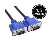 Vga Kablo Monitör Projeksiyon Ekran Görüntü Kablosu 1.5 M - 1