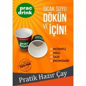 50li  Karton Bardakta Hazır Pratik Çay - 3