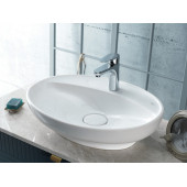 Turkuaz Lal C 60x45 cm Tezgah Üstü Lavabo - 1