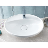 Turkuaz Lal C 60x45 cm Tezgah Üstü Lavabo - 3