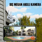 Cata CT-4051 Full HD Akıllı Dış Mekan Güvenlik Kamerası - Gece Görüşlü, 360 Derece Dönebilen, Sesli İletişim, Hareket Takipli, SD Kart & Bulut Destekli, Dış Mekan thumbnail 3