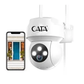 Cata CT-4051 Full HD Akıllı Dış Mekan Güvenlik Kamerası - Gece Görüşlü, 360 Derece Dönebilen, Sesli İletişim, Hareket Takipli, SD Kart & Bulut Destekli, Dış Mekan thumbnail 1