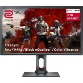 BenQ Zowie XL2731 27" 144Hz 1ms (DVI-DL+HDMI+Display) FreeSync Full HD TN Espor Oyun Monitörü - 1