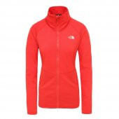 The North Face W Quest Grid Midlayer Juicy Kadın Polar Kırmızı - 1