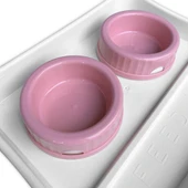 Kedi/Köpek Lüks Mama Seti Pembe - 6