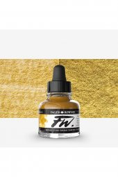 Daler Rowney FW Acrylic Artist Ink 29.5ml Gold (Imıt) 701 - 1