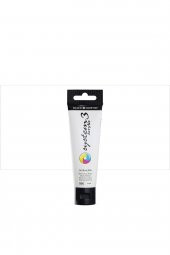 Daler Rowney System 3 Akrilik Boya 150ml 006 Zinc Mix White - 1