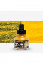 Daler Rowney FW Pearlescent Acrylic Inks 29.5ml Mazuma Gold 117 - 1