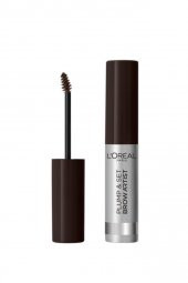 LOreal Paris Brow Artist Plump & Set Dolgun Görünüm Veren Kaş Sabitleyici Maskara - 109 Ebony - 1