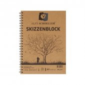 Alex Schoeller Kraft Eskiz Blok A5 Yandan Spiralli 90 gr. 60 yp. - 1