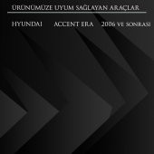 Hyundai Accent Era için Ön Kapı İç Açma Kolu-Sol - 2