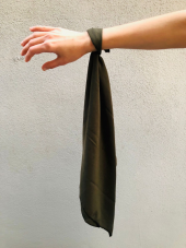 ASKER YEŞİLİ 55*55 CM 100 PAMUKLU BANDANA-BANDANA24 - 3