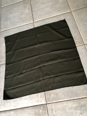 ASKER YEŞİLİ 55*55 CM 100 PAMUKLU BANDANA-BANDANA24 - 5
