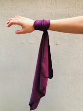 MOR 55*55 CM 100 PAMUKLU BANDANA-BANDANA 25 - 1