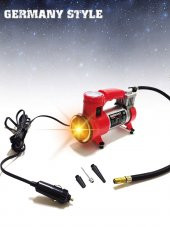 4 Parça Araç Bakım Seti Lastik Şişirme Hava Üfleme Mikrofiber Bez Cam Silecek Seti - 3