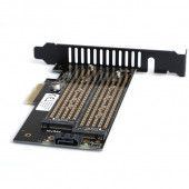 Dark Sata + Nvme M.2 Ssd Pcı-e Kartı Dönüştürücü Çevirici DK-AC-PEM2X2 - 3