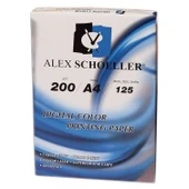 Alex Schoeller Gramajlı Fotokopi Kağıdı 200 gr. A4 125li Paket - 1