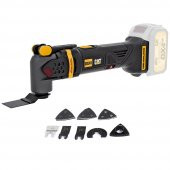 CAT DX41B 18Volt Kömürsüz Profesyonel Çok Amaçlı Devir Ayarlı Raspalama+14 Adet Aksesuar (Akü Dahil Değildir) - 6